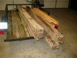 Joe's Pictures - barnwood in garage for Mark's table-1.21.07 004.JPG