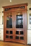 Stickley craftsman built in refrigerator.jpg