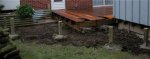 Deck building 31 -Turf removed under extension area -From north-east -small.JPG