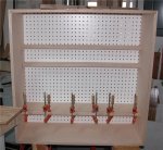 Tool Cabinets 07 -Gluing a stop at the wrong place -small.JPG