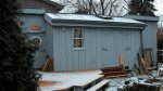 Shed tour 01 -Exterior view from back yard gate.JPG