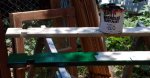 Log building kit new parts at camp 08 -Painting -small.JPG