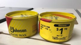 Johnson's Paste Wax vs Miniwax - Shopsmith Forums