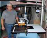 Router table upgrade 1 -Rick with template -small.JPG