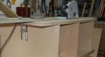 Woodworking bench 40 -I made the base cabinet 10 cm too wide -1 -small.JPG