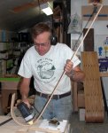 Frank sanding inside of a toboggan slat -small.JPG