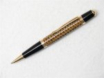 Gold and Black Sierra Twist Ballpoint and Corn Cob (Medium).JPG