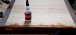 35 -The punky wood was stabilizedwith of few drops penetrating and quick drying Hot Stuff glue.JPG