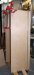 Cabinets for the Harris family 43 -Long Groos Stabil clamps called into use for a glue-up -small.JPG