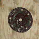 Removing old tiles in bathroom -6 -sandpaper loaded with gunk -small.JPG