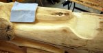 Totem carving 13 -Further smooth with Festool Granat 120 pad -small.JPG