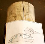 Totem carving 28 -I added a loon to the top of the pole -small.JPG