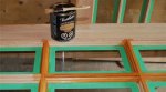 French doors for cabin 08 -A bit of colour added with Varethane Pecan stain -small.JPG