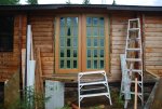 French doors for cabin 30 -Two doors installed but overlapping at joint -small.JPG