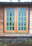 French doors for cabin 31 -Exterior trim in place at end of day 3 -small.JPG
