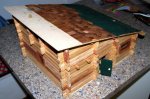 Small log construction set 45 -Ethan's cabin -roof added -small.JPG