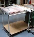 Found storage space under my table saw 02 -This piece of plywood will do nicely once properly el.JPG