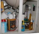 Drawers under sink 00 -Typical wasteland in a small under-sink cabinet -small.JPG