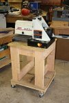 new bench with drum sander.jpg