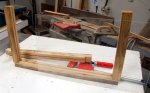Log building kit from old fence 18 -Assembling a window frame -1 -small.JPG